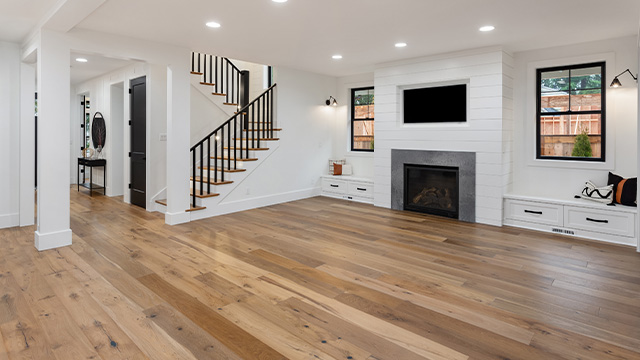 modern wooden flooring